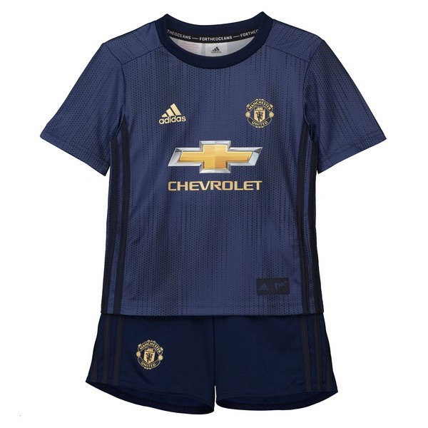 Maillot Football Manchester United Third Enfant 2018-19 Bleu